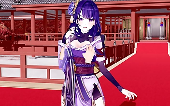 Getting Naughty with Raiden - Voiced by the Shogun Himself! Exclusive Hentai Scene in 4K!