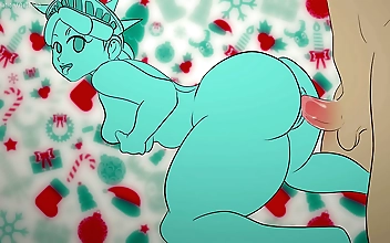Hentai Statue of Liberty - Exploring the Depths of American Erotica in 2D Cartoon Porn Anime