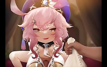 Genshin Impact Dori Full: Luscious Boss Hunting with Cute Dori in Sexy Outfits