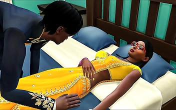 Indulge in the Lustful Desires of a Sleepy Indian Brother with his Stepsister: A JAVA Spank-Bank Favorite!