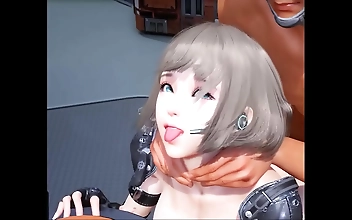 Japanese Hentai Teen Ahegao Blowjob Anal Sex - Uncensored Pleasure