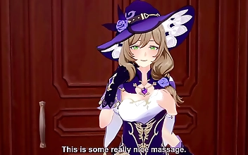 Genshin Impact - A Luscious Japanese Porn Video Featuring Lisa s Sensual POV Fuck!