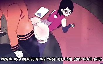 Get Enchanted by Sarada Uchihas Seductive Hentai Adventures!