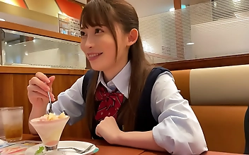 Uncle's Raw Creampie and Poking Play with JK's Sensitive Vaginal Depths