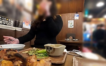 JAV Enchantress' Sexy Gelato Adventure with Her Matching App Lover - Ride Him Like a Slut!