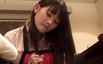 Japanese AV MILF Dee-sucks Bit-torrent Part2: Double-Dong Downloader Topped by Sperm-stuffed Temporary Caregiver