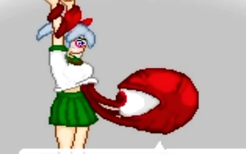 JAV Enchantress with Luscious Derriere in Tight Work Trousers Teases Visible Panty Line