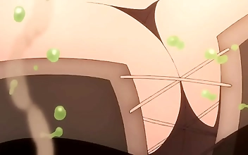 Gasp at the Exquisite Bust of this Anime Enchantress as She Tempts with Her Shimmering Armor and Sensual Touches!