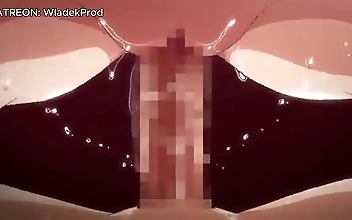 One Boy s Fantasy Fulfilled by Four Luscious Women in Hot Hentai Action!