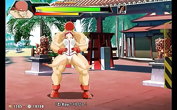 Hentai Alert: Strong Man Takes on Cutie in Hot New Gameplay Session!