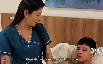 Oral Pleasure by Sexy Physiotherapist Salome Gil - Dedicated to Her Patients Recovery