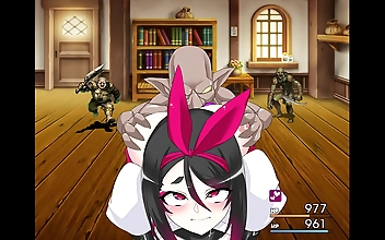 JAV Kikka the Luscious Battle Maiden with Her Irresistible Moves!