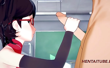 Welcome to the World of JAV Hentai! Indulge in the Luscious Allure of Bakugou Katsuki and Sarada Uzumaki's Hardcore Sex at School in 'Boku no Hero Boruto Naruto Hentai 3D'