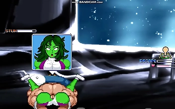 Hentai Porn Battle: Brian vs She-Hulk - The Ultimate Sexual Showdown (JAV)