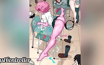 Uncensored Toru - My Hero Academia Compilation w/ Luscious JAV Enchantress Oozing Allure