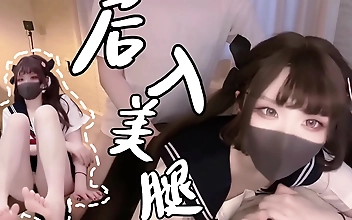 An Alluring Sailor Suit Aficionados Dream: Black Silk Tights and Tender Pussy Seduction