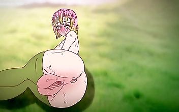 Mitsuri s Enormous Pussy Seduces You: Porn Demon Slayer Hentai Cartoon 2D Anime