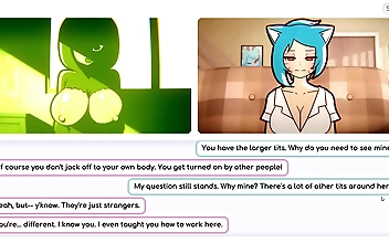 Japanese Enchantress Nicole Risky Takes on Hentai Game Challenge and Blows Away Fans with Her Amazing Skills!