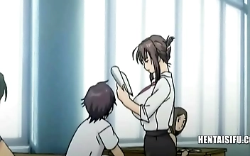 Japanese Darling with Voluptuous Bosom - English Subtitles Available