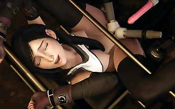 JAV Goddess Tifa Lockhart in Final Fantasy 7 Remake - Exploring Luscious curves and Alluring Moves