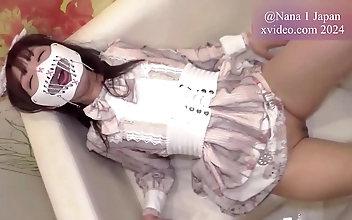 JAV Enchantress Nana Squirts for Your Pleasure with Wine Bottle