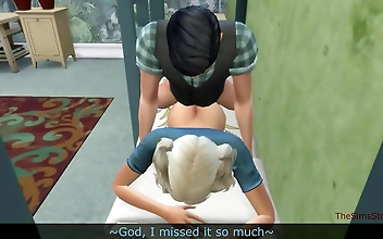 Naughty Stepdaughter Gets Banged on Bunk Bed by Horny Stepdad