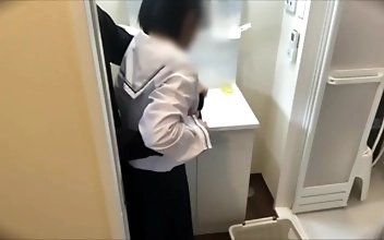 JAV Porn - Horny Girl Wakes up with Friend's Dick and Gives Him a Blowjob!