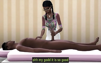 Luscious Indian Teen Gets Wet and Wild with Her First Client in Erotic Massage Salon