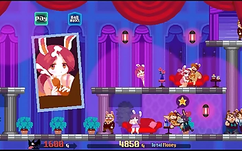 JAV Hentai Game PornPlay Ep 2 – Massive Cumshots on Bunnygirl Whore